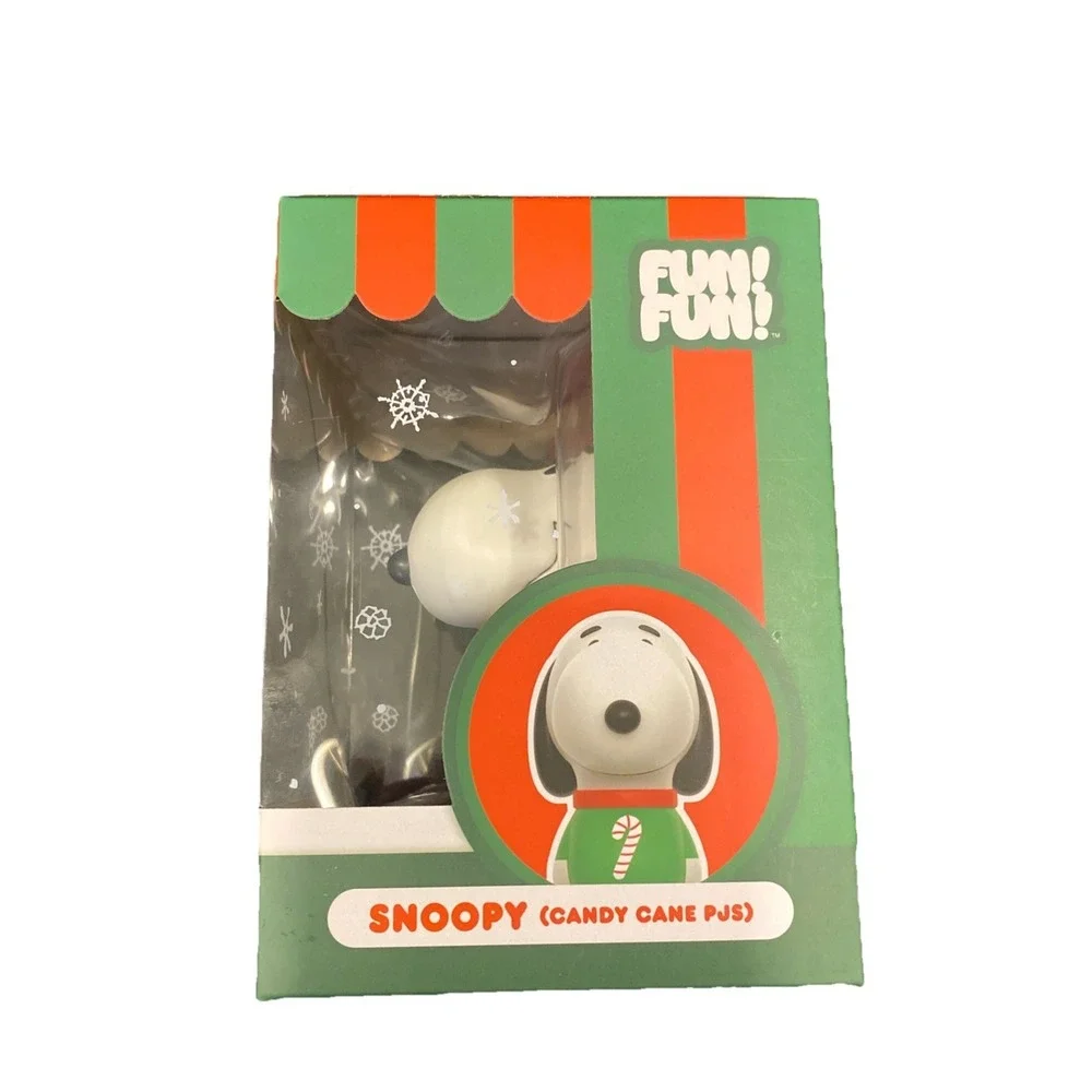 Super7 Fun! Fun!‎ Christmas Peanuts Snoopy Candy Cane PJs Figure